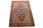 Handmade Wool Bidjar Oriental Rug Rare Vintage Geometric Design Carpet 3x4 5 Ft