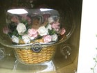 Boyds Bears Beary Blossoms Flower Basket Treasure Box New January Birthday Gift