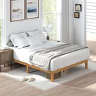 Solid Wood Bed Frame Wooden Platform Bed With Support Slats twin Full Queen King