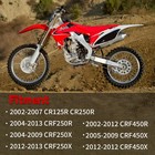 21  19  Cnc Wheels For Honda Cr125r Cr250r Crf250r Crf450r 04-12 Crf450x Crf250x