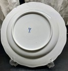Meissen Porcelain Plate  9 75 Inch  Flowers And Insects  Hand Painted  Germany