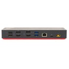 Lenovo 40af Thinkpad Hybrid Usb-c Usb-a Laptop Docking Station 40af0135us W  Ac