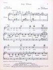 Say When Sheet Music 1934 Musical Flop Title Song Ray Henderson Ted Koehler