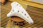 12 Holes Ocarina Alto C Key Flute Handmade Ceramic Ocarina Musical Instrument 