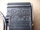 Parker Ccp012l Solenoid Cartridge Coil 1 2  With Double Lead 12vdc 19w New