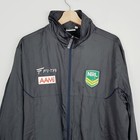 Nrl Fi-ta Mens Size M Grey Zip Up Rugby League Jacket