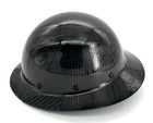 Lift Safety Dax Black Carbon Fiber Full Brim Hard Hat  q 