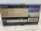 Sony Betamax L750 New Blank Sealed Video Cassette Tape