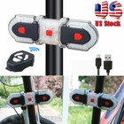 Bike Turn Signals Light Bicycle Rear Indicator W smart Wireless Remote