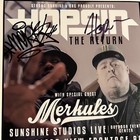 Hopsin Merkules Signed 8x10 Photo Denver  Colorado Show Flyer Jsa Coa