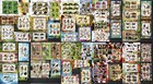 500 Different Mini   Souvenir Sheets Cto Composition Lot Updated 2025  500-c