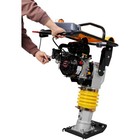 7hp Gas Powered Tamper Rammer Jumping Jack Compactor Walk-behind For Concrete