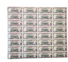 Uncut  5 Bills Set     Two 32 Note Sheets  64 Bills   Series 2006  Bep Holder