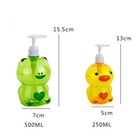 Kids Soap Dispenser Cartoon Empty Pump Bottle Dispenser Refillable Soap Lotion
