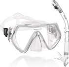 Professional Snorkeling Snorkel Diving Scuba Package Set With Anti-fog Coated   