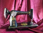 Antique Vintage Singer 66k Lotus Decorative Sewing Machine Serviced Rare Decals