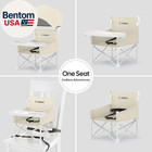 4-in-1 Portable Baby Chair  Foldable Toddler Booster Seat With Removable Tray  C