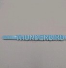 Thunderbird Hotel Las Vegas Casino Swizzle Stick Vintage Blue Plastic
