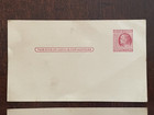 Vintage Set Of 3 Usps Prepaid Postcards  1 Cent Jefferson And 2 2 Cent Franklin