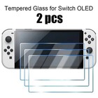 2-pack New Nintendo Switch Oled Tempered Glass Screen Protector