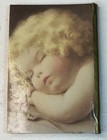 Vtg Telephone Address Book Small Miniature 4  X 2  Chubby Girl Cover New Tabs