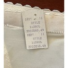 Vintage Arista Longline Girdle Rockabilly Pinup Retro 11280l Cream Medium 27-28