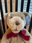 Classic Gund Plush Bear  15  Tall With Red Bow W tags   