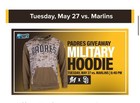            New Size Xl San Diego Padres Military Hoodie Sga Giveaway 5 27 25 Presale