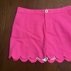Lilly Pulitzer Colette Skort Skirt Lined Hot Pink  Women s  Size 8