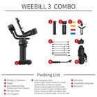 Zhiyun Weebill 3 Combo 3-axis Gimbal Stabilizer Upgrade Built-in Fill Light Kit