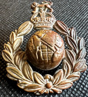 Wwii British Cap Badge Beret Royal Marine Commando Cap Badge Original