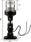 Boat Anchor Light  White Led Stern Light For Boat - 3 Nautical Mile Bimini Top -