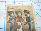 Vintage Soap Trade Card  higgins  German Laundry Soap  dear Little Buttercup 
