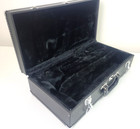 Vintage Trumpet Wood Frame Case Deluxe Gently Used Black Interior Sturdy Clean