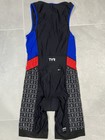 Tyr Mens L Competitor Triathlon Tri Cycling Suit Speedsuit Bodysuit Unitard