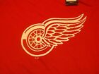 Detroit Red Wings Nhl Team Apparel  Shirt By Adidas Xl L s