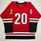Autographed signed Sebastian Aho Carolina Red Hockey Jersey Beckett Bas Coa