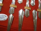 1934 Wm Rogers A1 Plus Oneida Malibu Pattern Flatware 26 Piece Silverplate Set