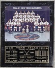New York Islanders 1979-80 Stanley Cup Champions 4x10 Engraved Plate With Scores