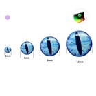 500pack Fishing Lure Eyes 3mm-12mm 3d Holographic Eyes Fly Tying Jig Craft New