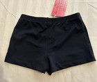 Vtg9  court   Sportwear In-between  Navy Girls Sz Small -micropoly Boy Short Usa