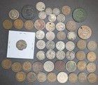 52 Coins From The 1800 s - 3 Cent Silver Bust Seated Indians Shield Large Barber