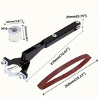 Angle Grinder To Belt Sander Adapter - For Metal wood Sanding   Rust Removal