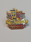 St  John s Travel Souvenir Lapel Pin Newfoundland And Labrador Canada