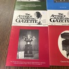 Lot Of 6 Antique Radio Gazette 1980s Am Fm Ham Vintage Magazine