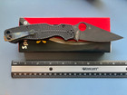 Spyderco Paramilitary 2 Magnacut Salt Knife Black G-10  3 45  Black Dlc  - O84