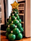 Balloon Christmas Tree Cedar Party Home Office Decor Decoration Green W kits Diy