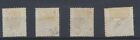 Straits Settlements Stamps 1880-1881  Sg44 45 45a 46 Used Cv   161