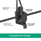 Edishine 10-pack Low Voltage Wire Connector  Landscape Lighting Cable Connectors