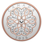 Celebrate Love 2026 Canada Rose Gold Gilded 1oz  9999 Pure Silver  20 Coin